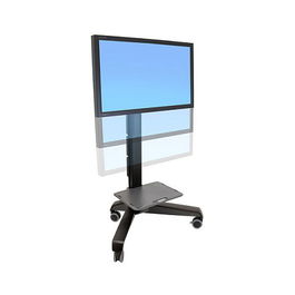 Ergotron Carro Multimedia Móvil Neo-Flex Mobile MediaCenter UHD, Negro, para Pantallas Plano de 127 cm (50") a 177.8 cm (70") con Capacidad 54.5 kg