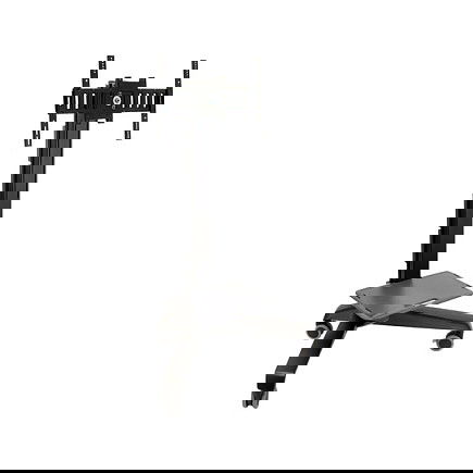 Ergotron Carro Multimedia Móvil Neo-Flex Mobile MediaCenter UHD, Negro, para Pantallas Plano de 127 cm (50") a 177.8 cm (70") con Capacidad 54.5 kg