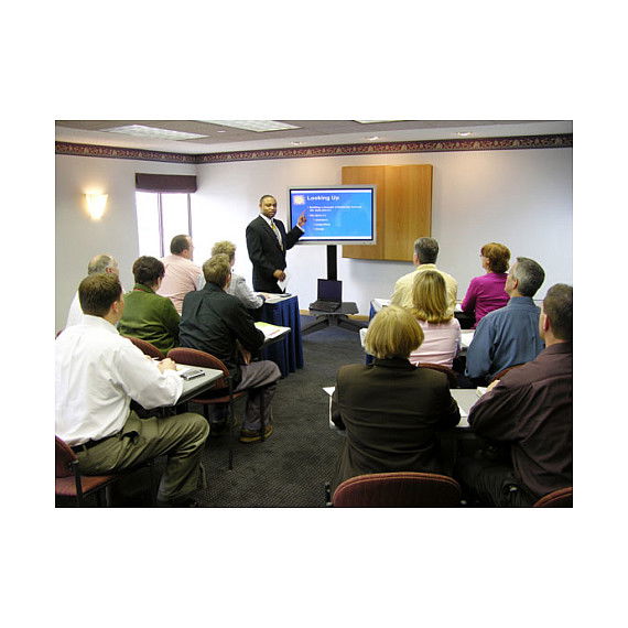 Ergotron Carro Multimedia Móvil Neo-Flex Mobile MediaCenter UHD, Negro, para Pantallas Plano de 127 cm (50") a 177.8 cm (70") con Capacidad 54.5 kg