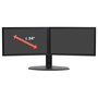 Ergotron Neo-Flex Lift Stand para 2 Monitores - Soporte Elevador de Escritorio, VESA 75x75/100x100 mm, Hasta 6.4 kg, Pantallas Hasta 24.5 Pulgadas, Negro