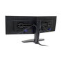 Ergotron Neo-Flex Lift Stand para 2 Monitores - Soporte Elevador de Escritorio, VESA 75x75/100x100 mm, Hasta 6.4 kg, Pantallas Hasta 24.5 Pulgadas, Negro