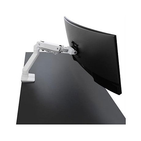 Ergotron HX Series 45-475-216 Monitor Tischhalterung, Brazo Soporte TV/Pantalla, Abrazadera, Blanco, 9.1-19.1kg, 124.5cm, Ajuste Altura e Inclinación, VESA 75/100/200/400
