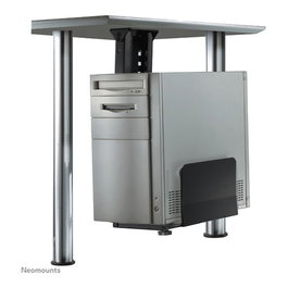 Newstar CPU-D200BLACK Soporte de la Unidad del Sistema para PC, Instalable Debajo del Escritorio, Negro