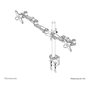 Neomounts FPMA-D935D Soporte de escritorio para dos monitores 14-27" hasta 6 kg VESA 100x100mm plata