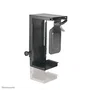 Neomounts CPU-D075BLACK Soporte para CPU de Escritorio, Acero, Capacidad 10 kg, Negro, Ajustable en Altura y Profundidad, para Ordenador debajo de la Mesa
