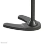 Neomounts FPMA-D700DD Soporte doble de escritorio para 2 monitores LCD/LED de hasta 30" (76 cm), ajuste de altura, inclinación, giro 360°, VESA 75x75/100x100, Negro