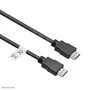Neomounts Cable HDMI HDMI15MM, 5 metros, Tipo A Macho Estándar, HDMI 1.3, 10.2 Gbps, Compatible con 1080p y 1440p, Negro