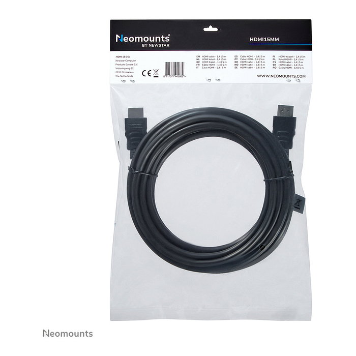 Newstar Cable Alargador HDMI 5 Metros