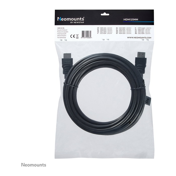 Newstar Cable Alargador HDMI 5 Metros