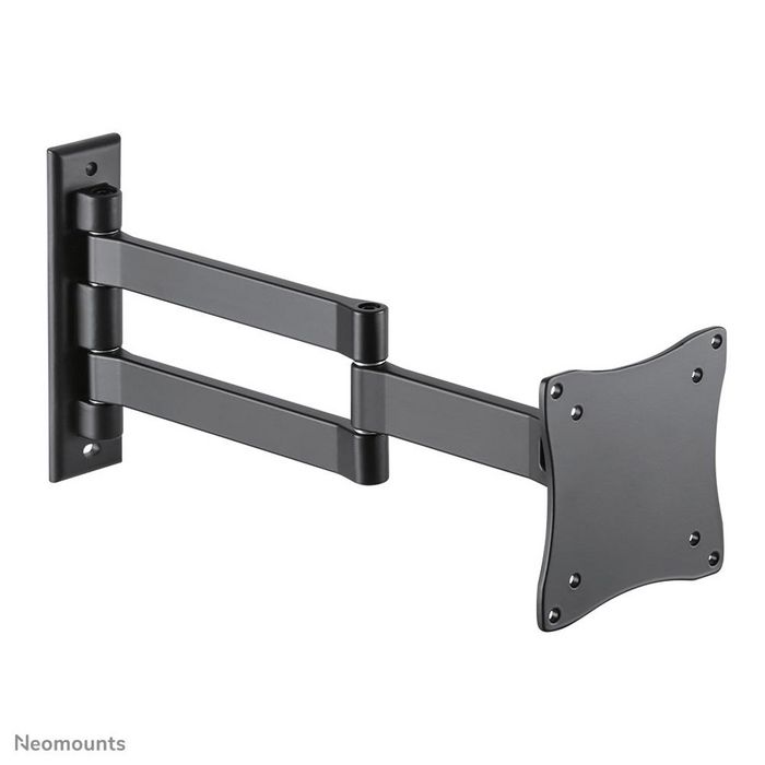 Neomounts FPMA-W830BLACK Soporte de Monitor/TV para Pared con Movimiento Completo, 10-27 Pulgadas, Hasta 12 kg, VESA 75x75-100x100, Ajustable 5-37 cm - Negro