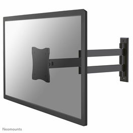 Neomounts FPMA-W830BLACK Soporte de Pared para Pantalla/Monitor Full Motion, 10-27", Max 12 kg, VESA 75x75-100x100, Negro