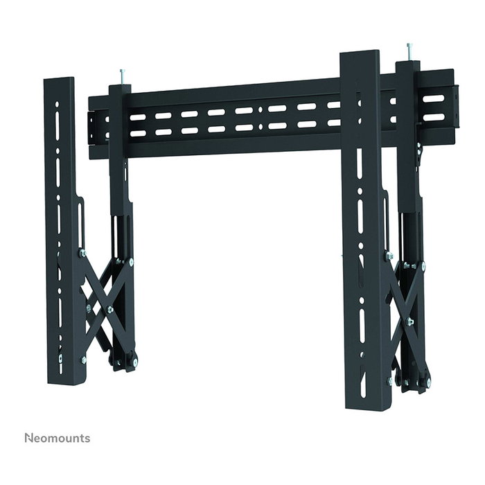 NeoMounts LED-VW1000BLACK Soporte de pared para videowall fijo, pantallas 40-75 pulgadas (101.6-190.5 cm), max 50 kg, VESA hasta 600x400 mm, Negro
