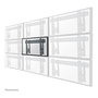 NeoMounts LED-VW1000BLACK Soporte de pared para videowall fijo, pantallas 40-75 pulgadas (101.6-190.5 cm), max 50 kg, VESA hasta 600x400 mm, Negro