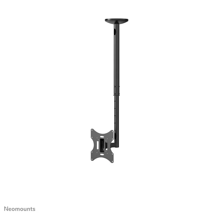 Newstar FPMA-C060BLACK Soporte de Techo para TV (10-40", Hasta 30 kg, VESA 75x75 a 200x200, Inclinación y Giro 180°, Negro)