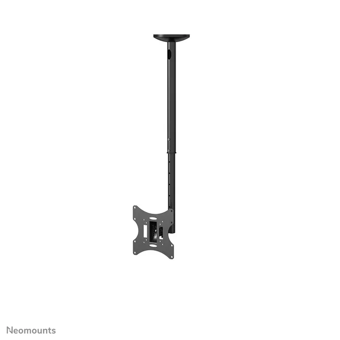 Newstar FPMA-C060BLACK Soporte de Techo para TV (10-40", Hasta 30 kg, VESA 75x75 a 200x200, Inclinación y Giro 180°, Negro)