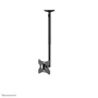 Newstar FPMA-C060BLACK Soporte de Techo para TV (10-40", Hasta 30 kg, VESA 75x75 a 200x200, Inclinación y Giro 180°, Negro)