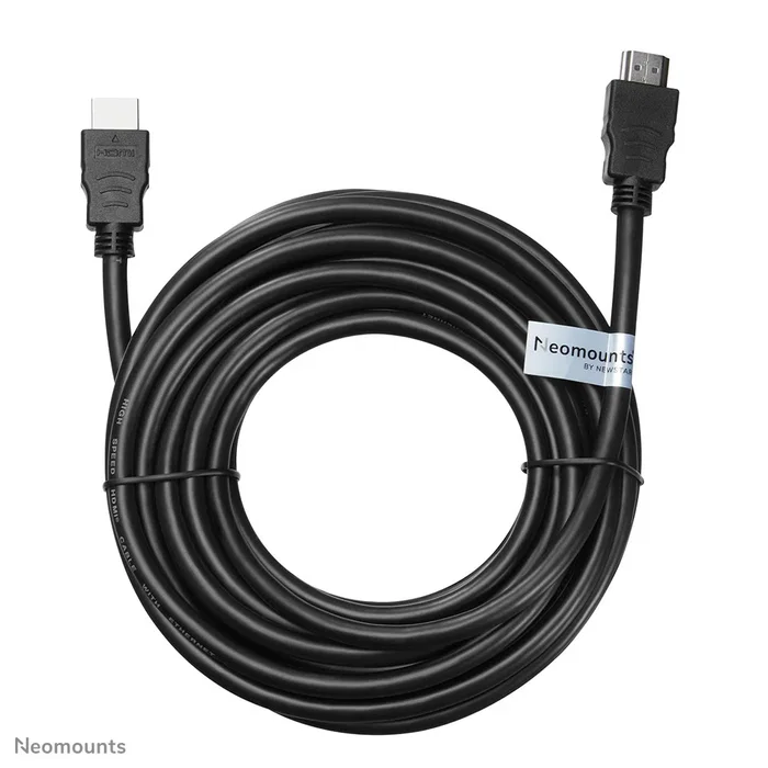 Neomounts Cable HDMI HDMI25MM 7.5 m, Versión HDMI 1.4, Compatible con 1080p, 2 Conectores Macho Derechos, Negro