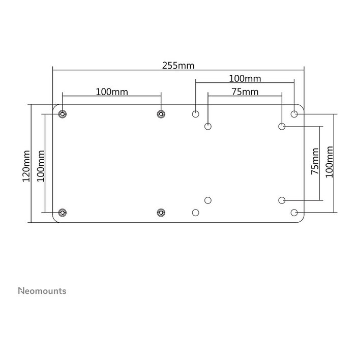 Soporte Doble o Duplicador de Monitor para Mini PC con Montaje VESA