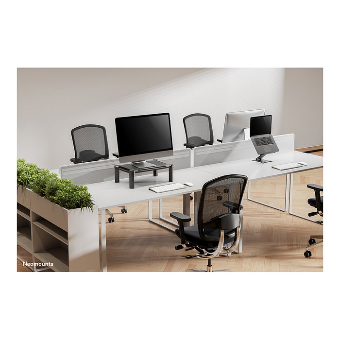 Newstar Soporte Múltiple de Mesa para Monitor y Portátil (Laptop) de 10 a 32 Pulgadas Newstar Soporte Múltiple de Mesa para Monitor y Portátil (Laptop) de 10 a 32 Pulgadas