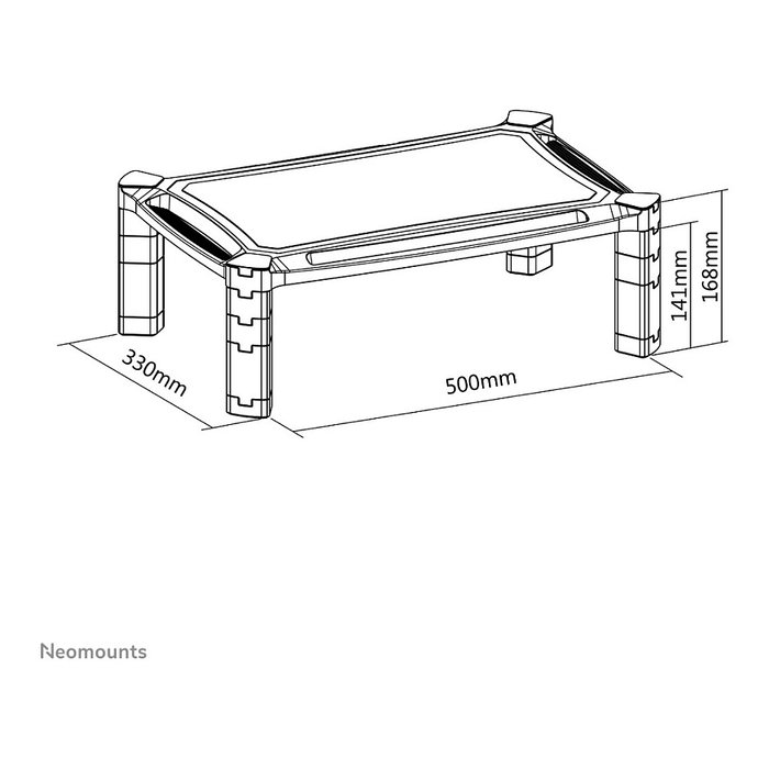Newstar Soporte Múltiple de Mesa para Monitor y Portátil (Laptop) de 10 a 32 Pulgadas Newstar Soporte Múltiple de Mesa para Monitor y Portátil (Laptop) de 10 a 32 Pulgadas