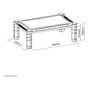 Newstar Soporte Múltiple de Mesa para Monitor y Portátil (Laptop) de 10 a 32 Pulgadas