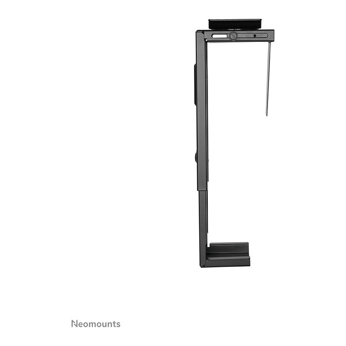 Neomounts NM-CPU100BLACK Soporte de CPU bajo escritorio, giratorio 360°, Negro