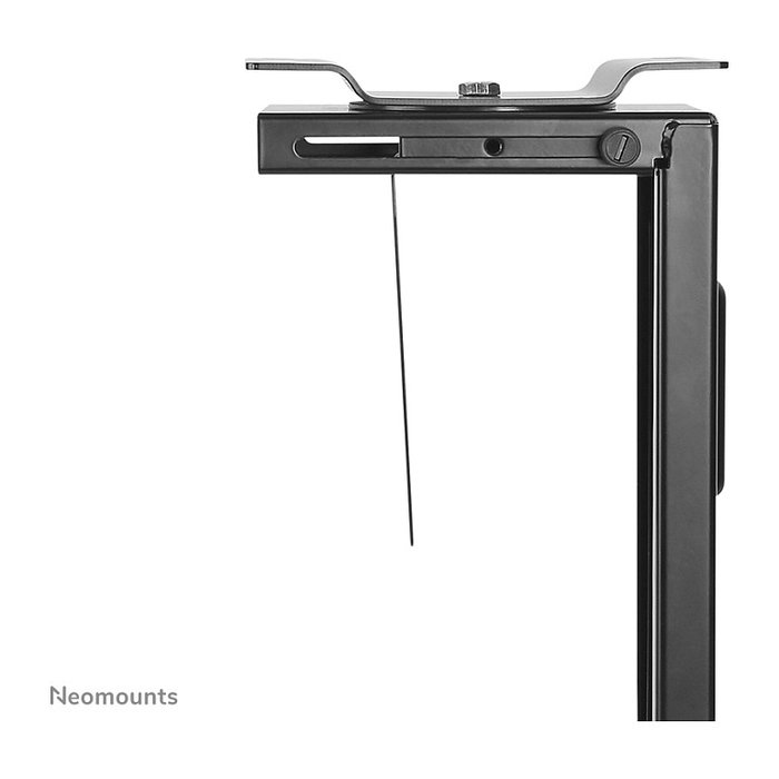 Neomounts NM-CPU100BLACK Soporte de CPU bajo escritorio, giratorio 360°, Negro