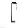 Neomounts NM-CPU100BLACK Soporte CPU/PC Bajo Mesa, Max 10 kg, 360° Giratorio, H:30-53 cm, W:9-20 cm, Universal, Negro