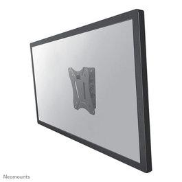 Neomounts NM-W60BLACK Soporte de Pared Inclinable para Pantallas/ Monitores de 10 a 30", 25 kg Max, VESA 75x75-100x100 mm, Profundidad 3.4 cm, Negro