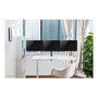 Neomounts NM-D135D3BLACK Soporte Brazo Triple para Monitores Planos 10-27" (68.6 cm), Montaje Pinza/Atornillado, Hasta 8 kg por Pantalla, Negro