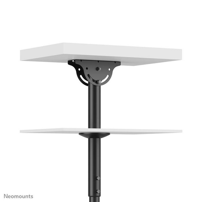 Neomounts NM-C440BLACK Soporte de Techo Ajustable para Pantalla, 32-60", 50 kg Max, VESA 200x200-400x400, Altura 56-91 cm, Inclinación 25°, Rotación 360°, Negro