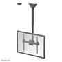 Neomounts NM-C440BLACK Soporte de Techo Ajustable para Pantalla, 32-60", 50 kg Max, VESA 200x200-400x400, Altura 56-91 cm, Inclinación 25°, Rotación 360°, Negro