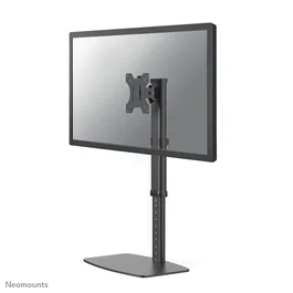 Neomounts FPMA-D890BLACK Soporte de Escritorio para Monitor de hasta 30", Ajustable en Altura, Inclinación 80°, Rotación 360°, VESA 75x75/100x100mm, Negro