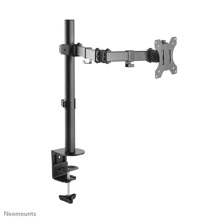 Neomounts Soporte de Monitor para Escritorio FPMA-D550BLACK, Brazo Ajustable hasta 32", Altura 44 cm, Negro, VESA 100x100/75x75 mm, hasta 8 kg