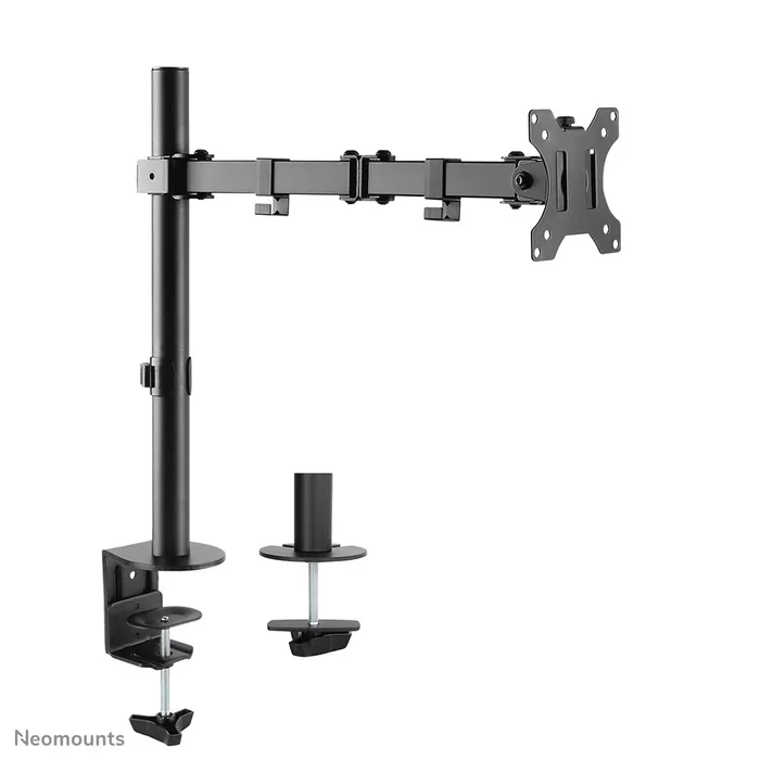 Neomounts Soporte de Monitor para Escritorio FPMA-D550BLACK, Brazo Ajustable hasta 32", Altura 44 cm, Negro, VESA 100x100/75x75 mm, hasta 8 kg