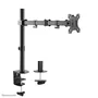 Neomounts Soporte de Monitor para Escritorio FPMA-D550BLACK, Brazo Ajustable hasta 32", Altura 44 cm, Negro, VESA 100x100/75x75 mm, hasta 8 kg