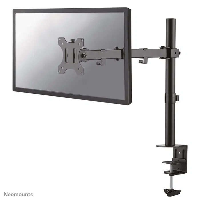 Neomounts Soporte de Monitor para Escritorio FPMA-D550BLACK, Brazo Ajustable hasta 32", Altura 44 cm, Negro, VESA 100x100/75x75 mm, hasta 8 kg