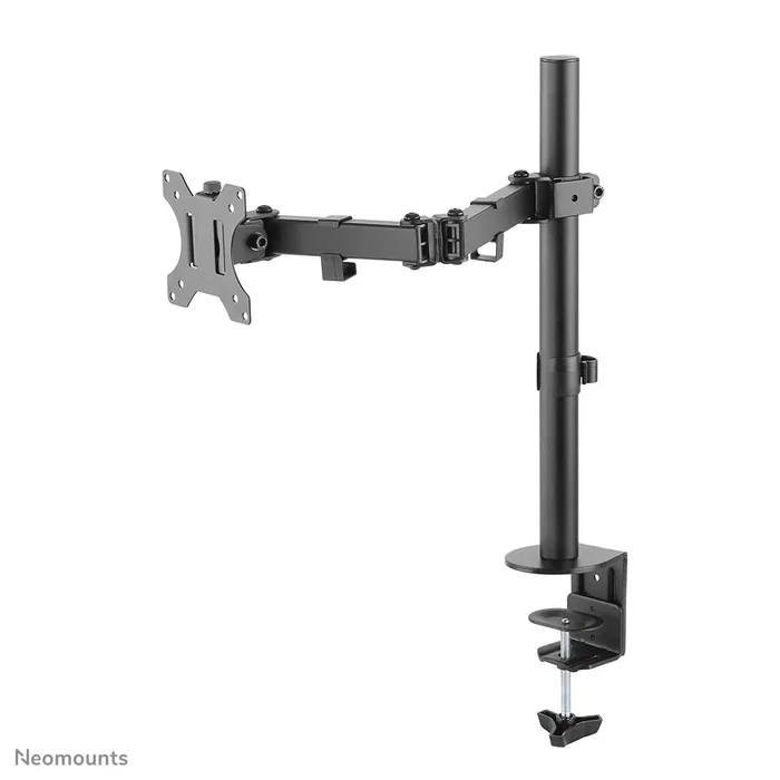 Neomounts Soporte de Monitor para Escritorio FPMA-D550BLACK, Brazo Ajustable hasta 32", Altura 44 cm, Negro, VESA 100x100/75x75 mm, hasta 8 kg
