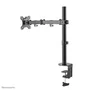 Neomounts Soporte de Monitor para Escritorio FPMA-D550BLACK, Brazo Ajustable hasta 32", Altura 44 cm, Negro, VESA 100x100/75x75 mm, hasta 8 kg