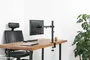Neomounts Soporte de Monitor para Escritorio FPMA-D550BLACK, Brazo Ajustable hasta 32", Altura 44 cm, Negro, VESA 100x100/75x75 mm, hasta 8 kg