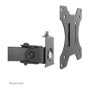 Neomounts FPMA-D550DBLACK Brazo de Monitor de Escritorio Doble, para 2 Pantallas de 10 a 32", Hasta 8 kg, Negro - Soporte Ajustable con Pinza/Atornillado, VESA 100x100
