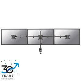 Neomounts FPMA-D550D3BLACK Soporte para Triple Monitor 10-27 pulg, Negro