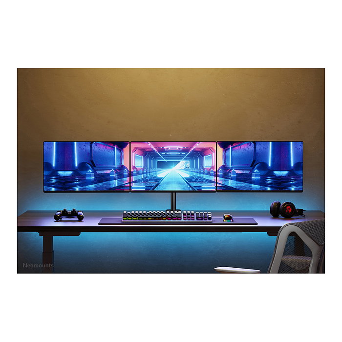 Neomounts FPMA-D550D3BLACK Soporte para 3 Monitores hasta 27 pulgadas