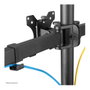 Neomounts FPMA-D550D3BLACK Soporte para 3 Monitores hasta 27 pulgadas