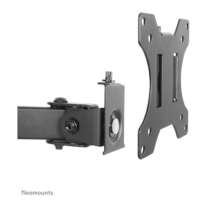 Newstar Neomounts FPMA-D550NOTEBOOK Brazo de Monitor y Soporte para Portátil, Soporte de Escritorio para Pantallas Planas hasta 32" y Notebooks de 10", 8 kg, Negro