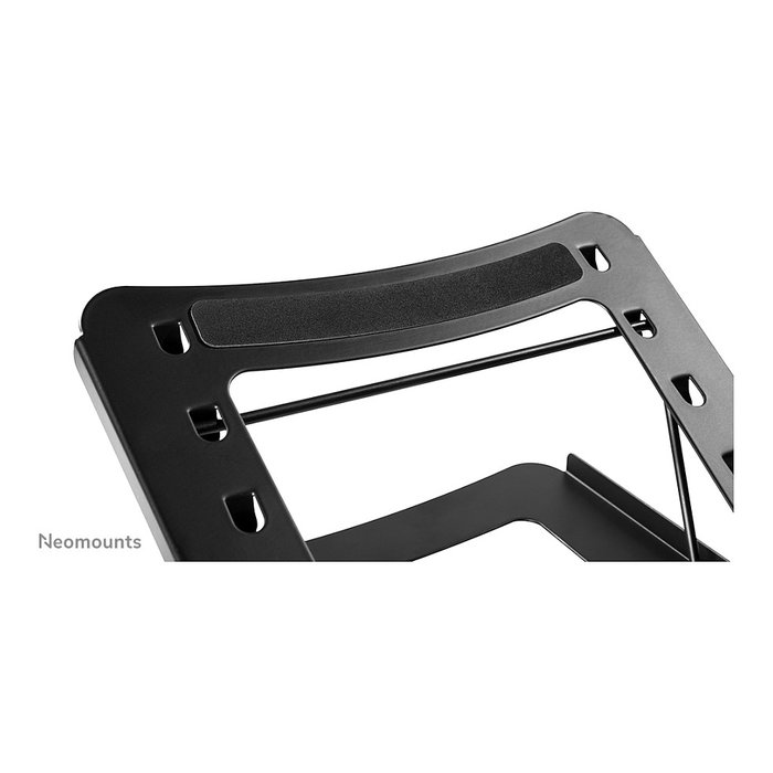 Neomounts NSLS075BLACK Soporte de Escritorio para Portátil y Tablet 10-16", Negro, Acero, Hasta 5 kg, Plegable, Ajustable