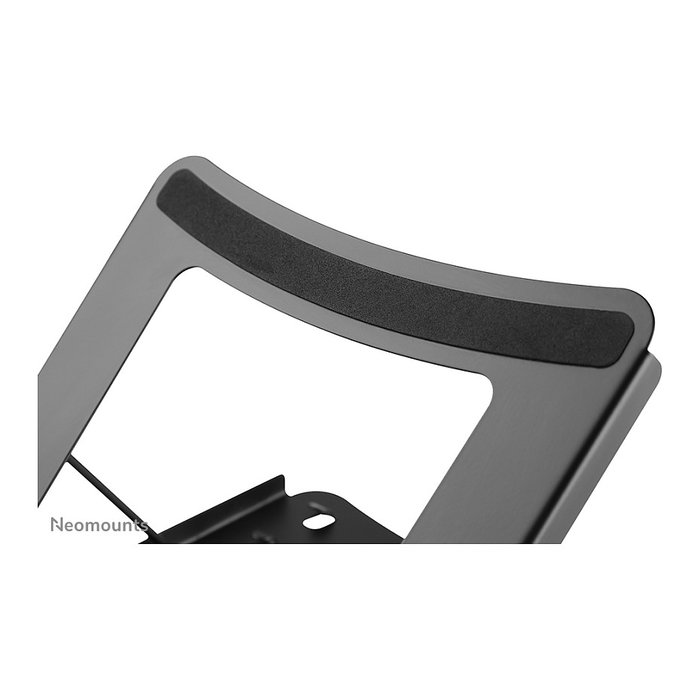 Neomounts NSLS075BLACK Soporte de Escritorio para Portátil y Tablet 10-16", Negro, Acero, Hasta 5 kg, Plegable, Ajustable