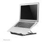 Neomounts NSLS075BLACK Soporte de Escritorio para Portátil y Tablet 10-16", Negro, Acero, Hasta 5 kg, Plegable, Ajustable