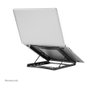 Neomounts NSLS075BLACK Soporte de Escritorio para Portátil y Tablet 10-16", Negro, Acero, Hasta 5 kg, Plegable, Ajustable