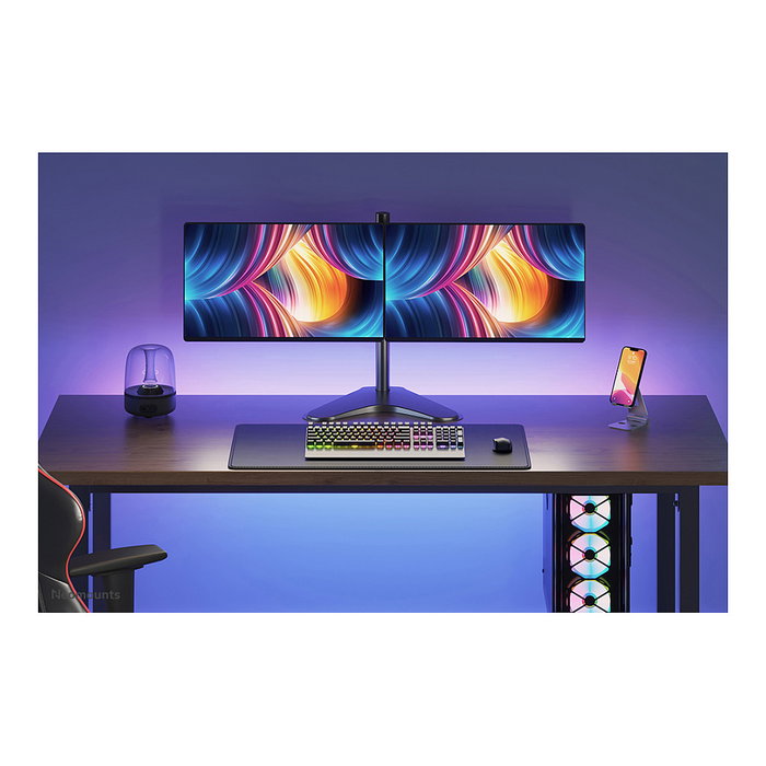 Neomounts FPMA-D550DDBLACK Soporte de Escritorio Dual para Dos Monitores de 10-32 pulgadas Neomounts FPMA-D550DDBLACK Soporte de Escritorio Dual para Dos Monitores de 10-32 pulgadas